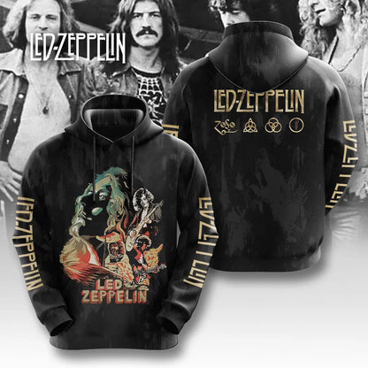 LIMITED EDITION - NEW CUSTOMIZED LED ZEPPELIN T-SHIRT, HOODIE, ZIP HOODIE