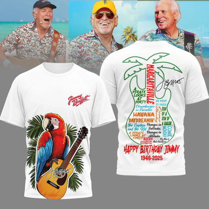 LIMITED EDITION - NEW CUSTOMIZED JIMMY BUFFETT T-SHIRT, HOODIE, ZIP HOODIE