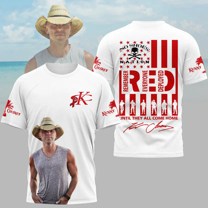 LIMITED EDITION - NEW CUSTOMIZED KENNY CHESNEY T-SHIRT, HOODIE, ZIP HOODIE