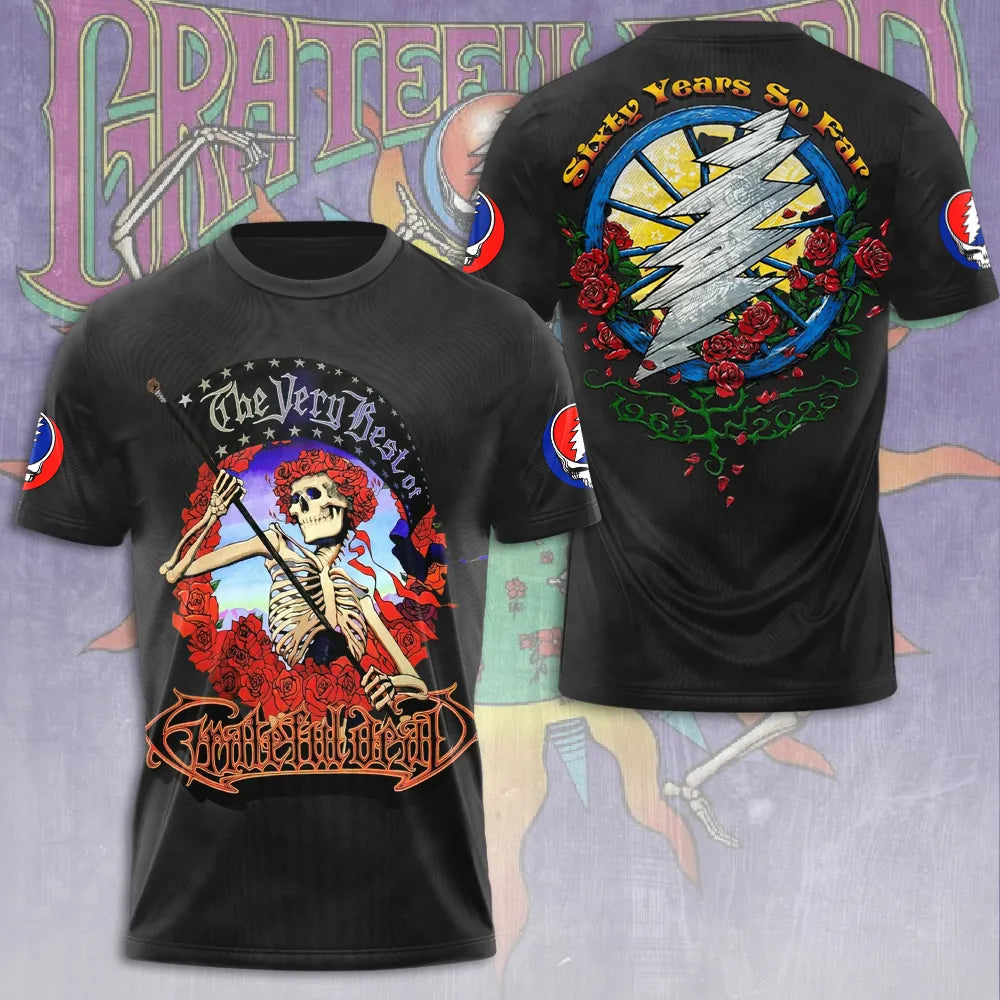 LIMITED EDITION - NEW CUSTOMIZED GRATEFUL DEAD T-SHIRT, HOODIE, ZIP HOODIE