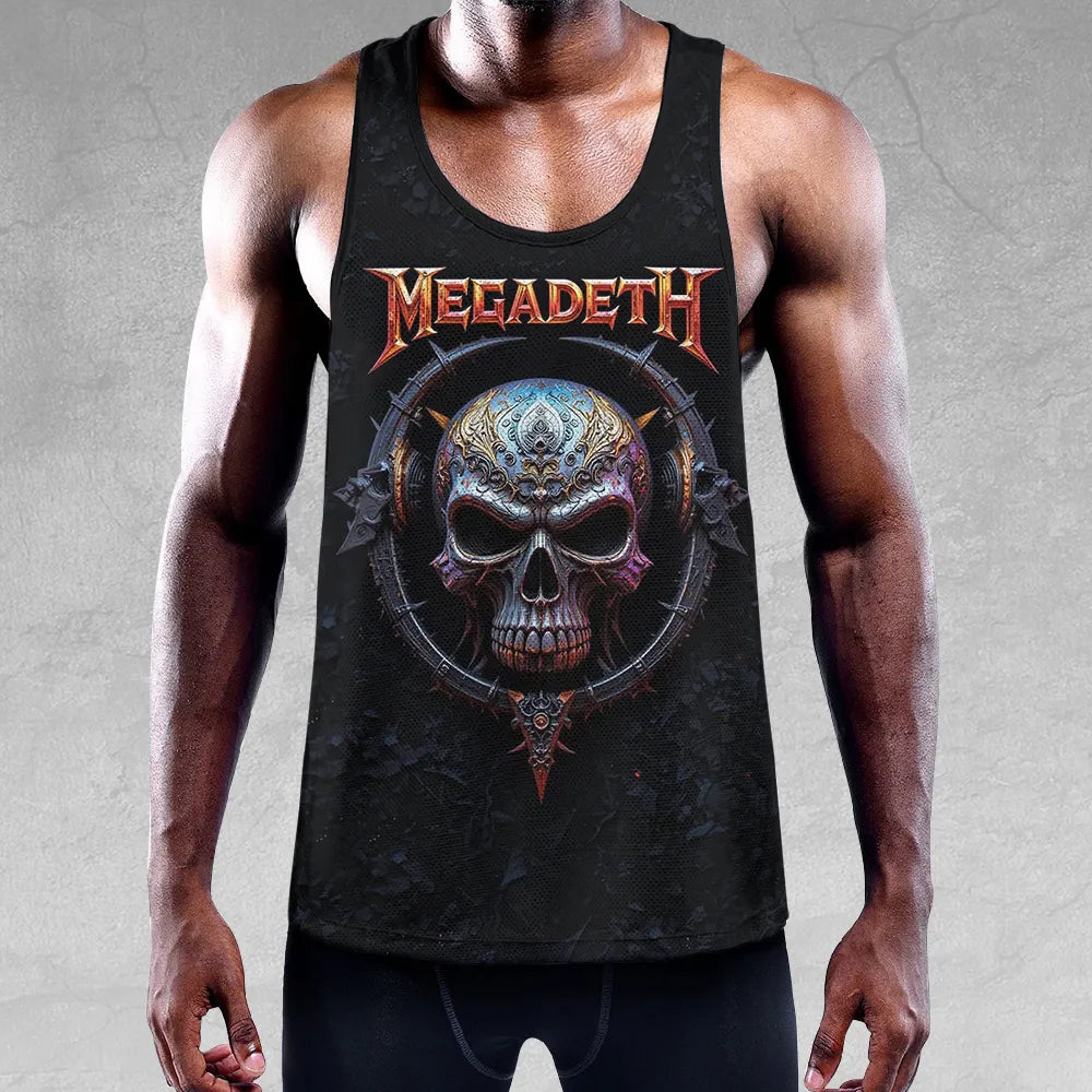 LIMITED EDITION - NEW CUSTOMIZED MEGADETH UNISEX TANK TOP