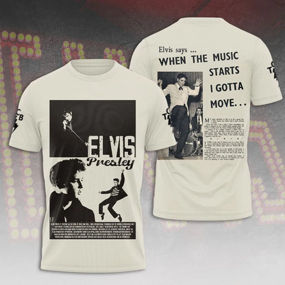 LIMITED EDITION - NEW CUSTOMIZED ELVIS PRESLEY T-SHIRT, HOODIE, ZIP HOODIE