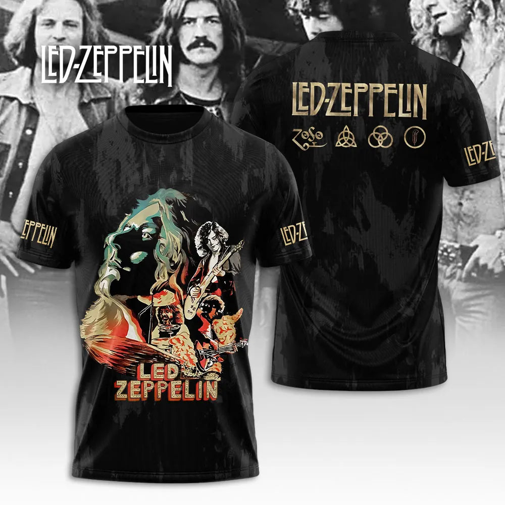 LIMITED EDITION - NEW CUSTOMIZED LED ZEPPELIN T-SHIRT, HOODIE, ZIP HOODIE