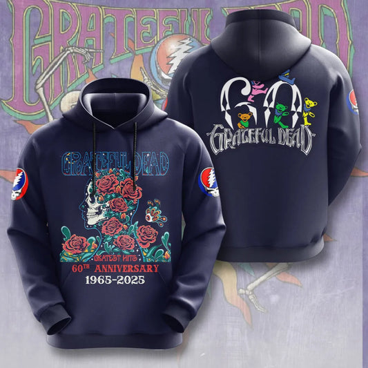 LIMITED EDITION - NEW CUSTOMIZED GRATEFUL DEAD T-SHIRT, HOODIE, ZIP HOODIE