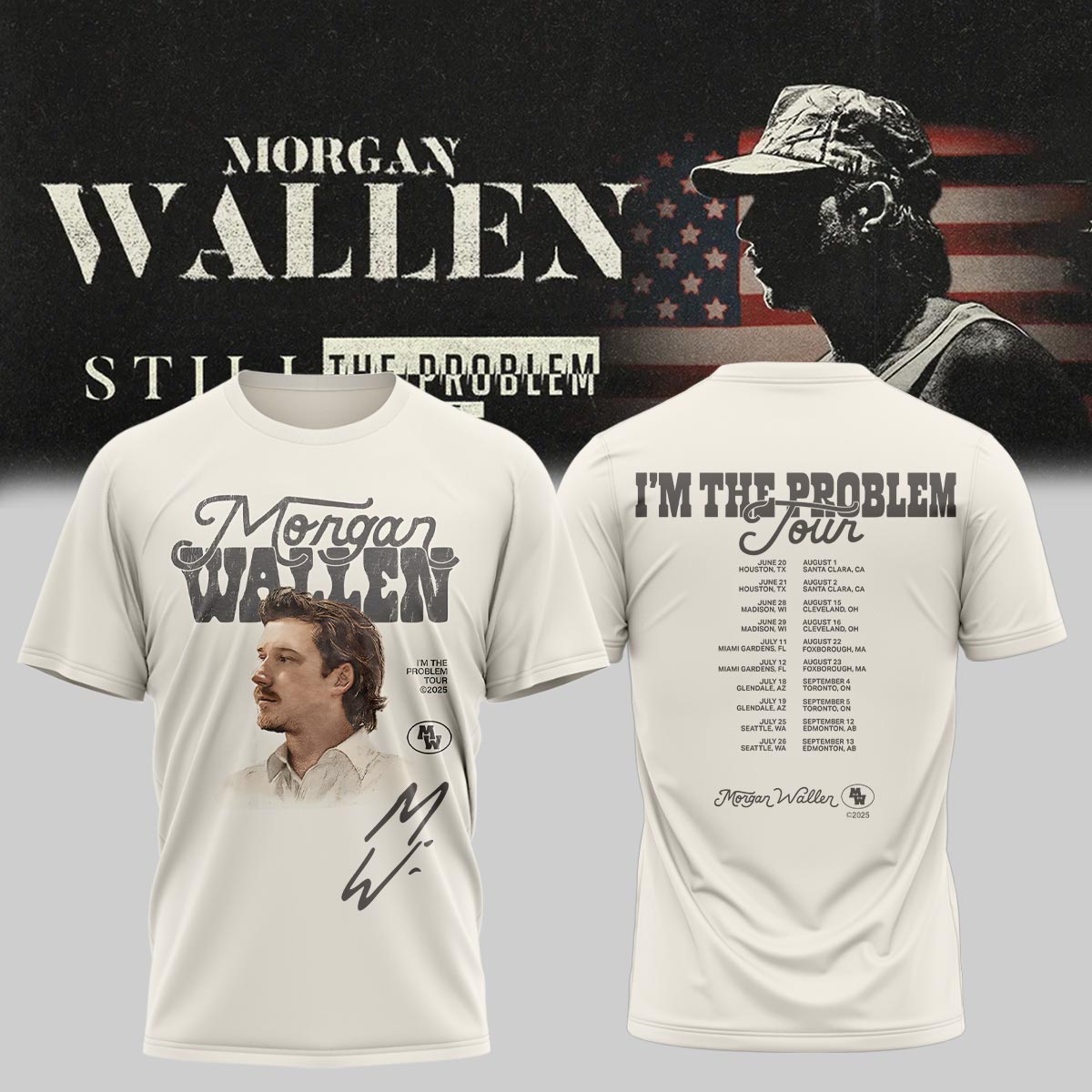 LIMITED EDITION - NEW CUSTOMIZED MORGAN WALLEN APPAREL