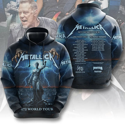 LIMITED EDITION - NEW CUSTOMIZED METALLICA T-SHIRT, HOODIE, ZIP HOODIE