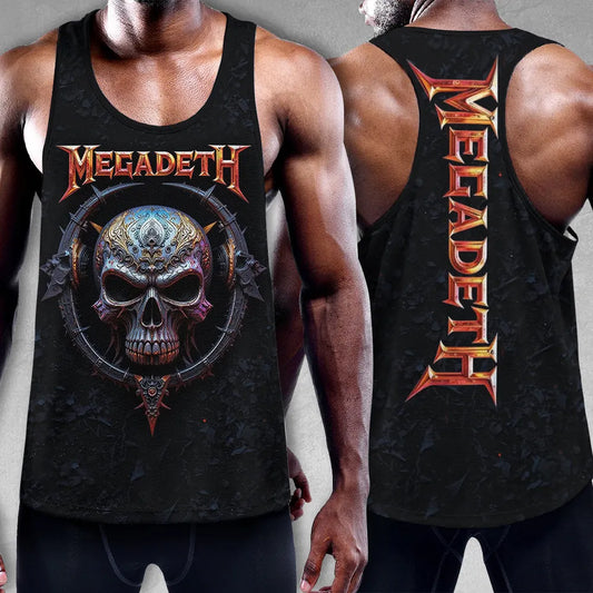LIMITED EDITION - NEW CUSTOMIZED MEGADETH UNISEX TANK TOP