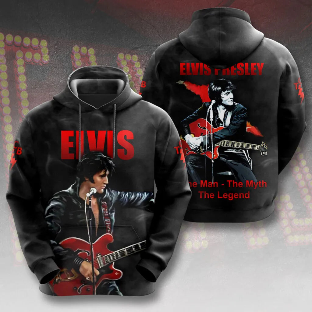 LIMITED EDITION - NEW CUSTOMIZED ELVIS PRESLEY T-SHIRT, HOODIE, ZIP HOODIE