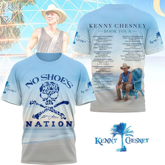 LIMITED EDITION - NEW CUSTOMIZED KENNY CHESNEY T-SHIRT, HOODIE, ZIP HOODIE