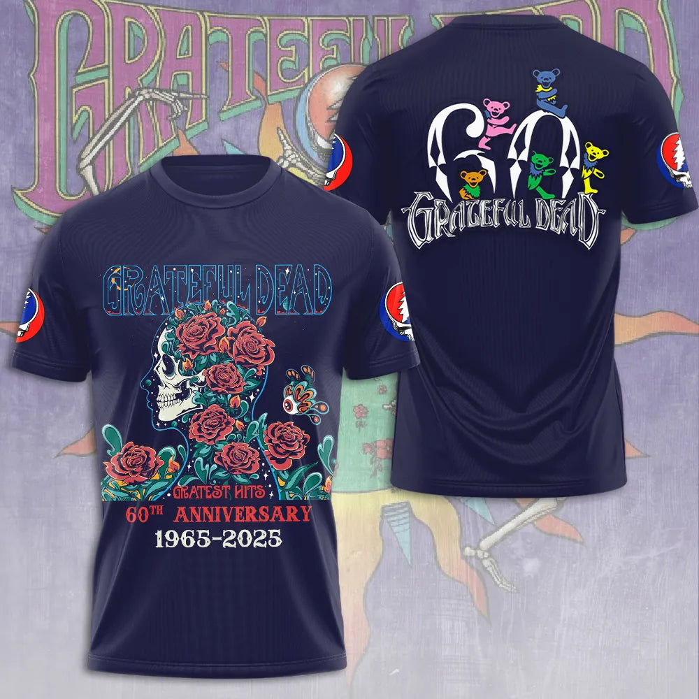 LIMITED EDITION - NEW CUSTOMIZED GRATEFUL DEAD T-SHIRT, HOODIE, ZIP HOODIE