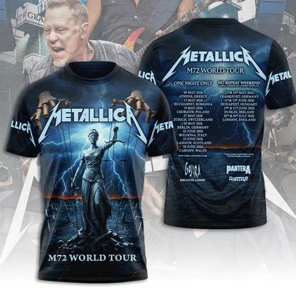 LIMITED EDITION - NEW CUSTOMIZED METALLICA T-SHIRT, HOODIE, ZIP HOODIE