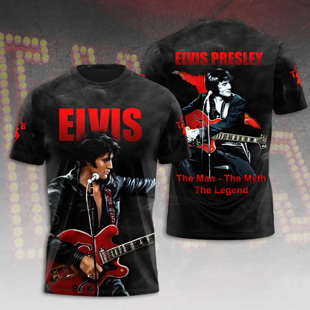 LIMITED EDITION - NEW CUSTOMIZED ELVIS PRESLEY T-SHIRT, HOODIE, ZIP HOODIE