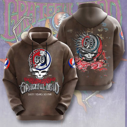 LIMITED EDITION - NEW CUSTOMIZED GRATEFUL DEAD T-SHIRT, HOODIE, ZIP HOODIE