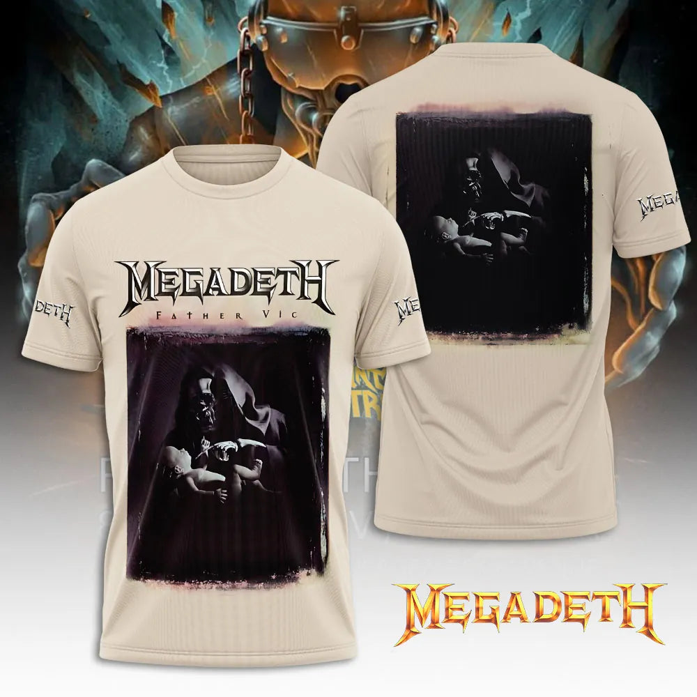 LIMITED EDITION - NEW CUSTOMIZED MEGADETH T-SHIRT, HOODIE, ZIP HOODIE