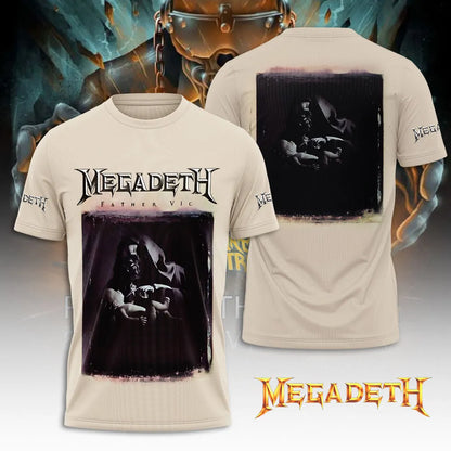 LIMITED EDITION - NEW CUSTOMIZED MEGADETH T-SHIRT, HOODIE, ZIP HOODIE