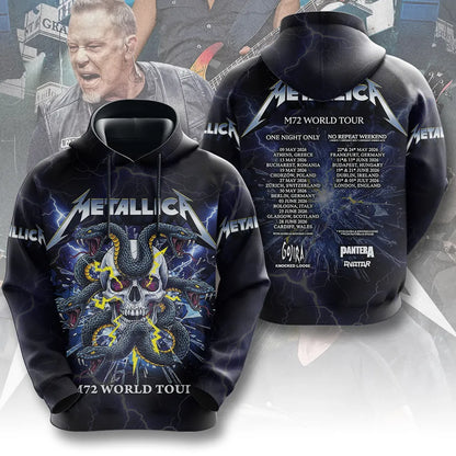 LIMITED EDITION - NEW CUSTOMIZED METALLICA T-SHIRT, HOODIE, ZIP HOODIE