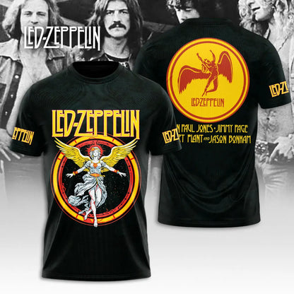 LIMITED EDITION - NEW CUSTOMIZED LED ZEPPELIN T-SHIRT, HOODIE, ZIP HOODIE