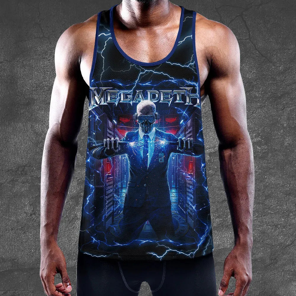 LIMITED EDITION - NEW CUSTOMIZED MEGADETH UNISEX TANK TOP