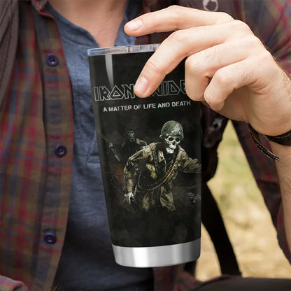 LIMITED EDITION - NEW CUSTOMIZED IRON MAIDEN TUMBLER CUP