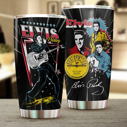 LIMITED EDITION - NEW CUSTOMIZED ELVIS PRESLEY TUMBLER CUP