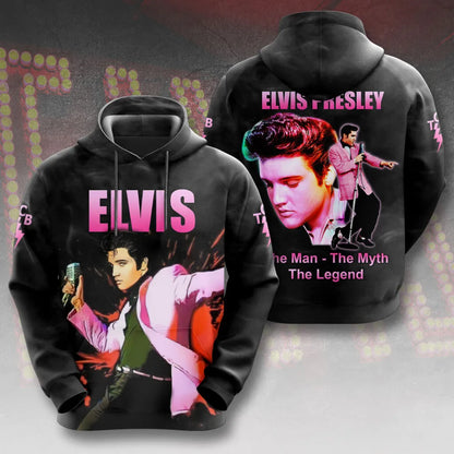 LIMITED EDITION - NEW CUSTOMIZED ELVIS PRESLEY T-SHIRT, HOODIE, ZIP HOODIE