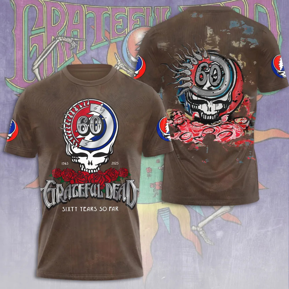 LIMITED EDITION - NEW CUSTOMIZED GRATEFUL DEAD T-SHIRT, HOODIE, ZIP HOODIE