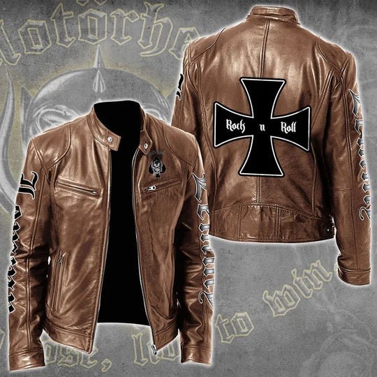 LIMITED EDITION - NEW CUSTOMIZED MOTÖRHEAD MOTORCYCLE LEATHER JACKET