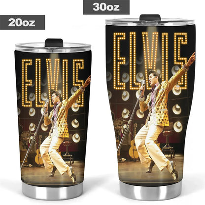 LIMITED EDITION - NEW CUSTOMIZED ELVIS PRESLEY TUMBLER CUP
