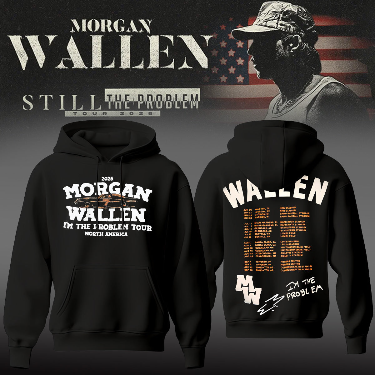 LIMITED EDITION - NEW CUSTOMIZED MORGAN WALLEN APPAREL
