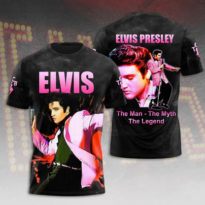 LIMITED EDITION - NEW CUSTOMIZED ELVIS PRESLEY T-SHIRT, HOODIE, ZIP HOODIE