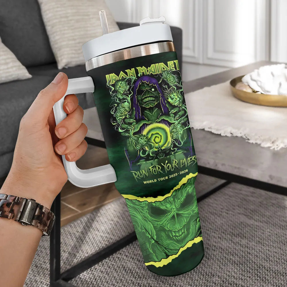 LIMITED EDITION - NEW CUSTOMIZED IRON MAIDEN TUMBLER CUP