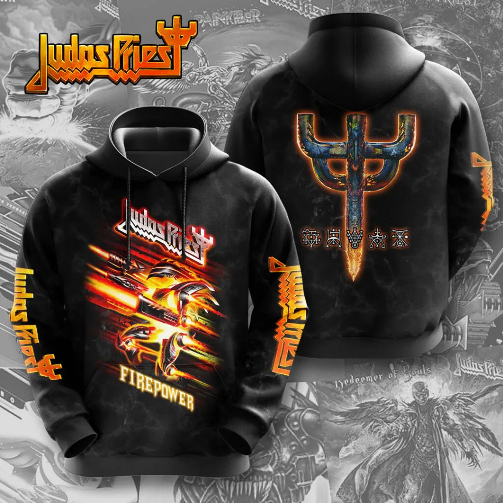 LIMITED EDITION - NEW CUSTOMIZED JUDAS PRIEST T-SHIRT, HOODIE, ZIP HOODIE