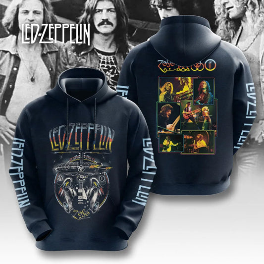 LIMITED EDITION - NEW CUSTOMIZED LED ZEPPELIN T-SHIRT, HOODIE, ZIP HOODIE