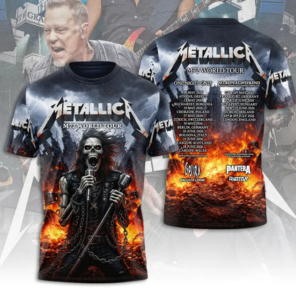 LIMITED EDITION - NEW CUSTOMIZED METALLICA T-SHIRT, HOODIE, ZIP HOODIE