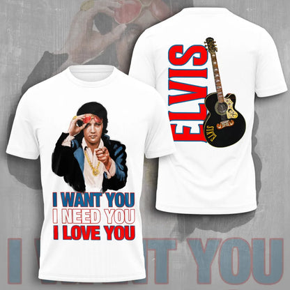 LIMITED EDITION - NEW CUSTOMIZED ELVIS PRESLEY T-SHIRT, HOODIE, ZIP HOODIE