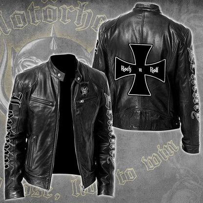 LIMITED EDITION - NEW CUSTOMIZED MOTÖRHEAD MOTORCYCLE LEATHER JACKET