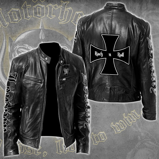 LIMITED EDITION - NEW CUSTOMIZED MOTÖRHEAD MOTORCYCLE LEATHER JACKET