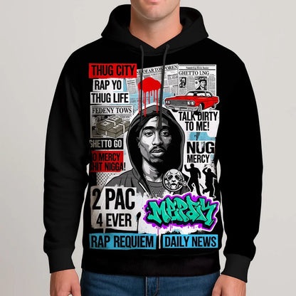 LIMITED EDITION - NEW CUSTOMIZED TUPAC SHAKUR T-SHIRT, HOODIE, ZIP HOODIE