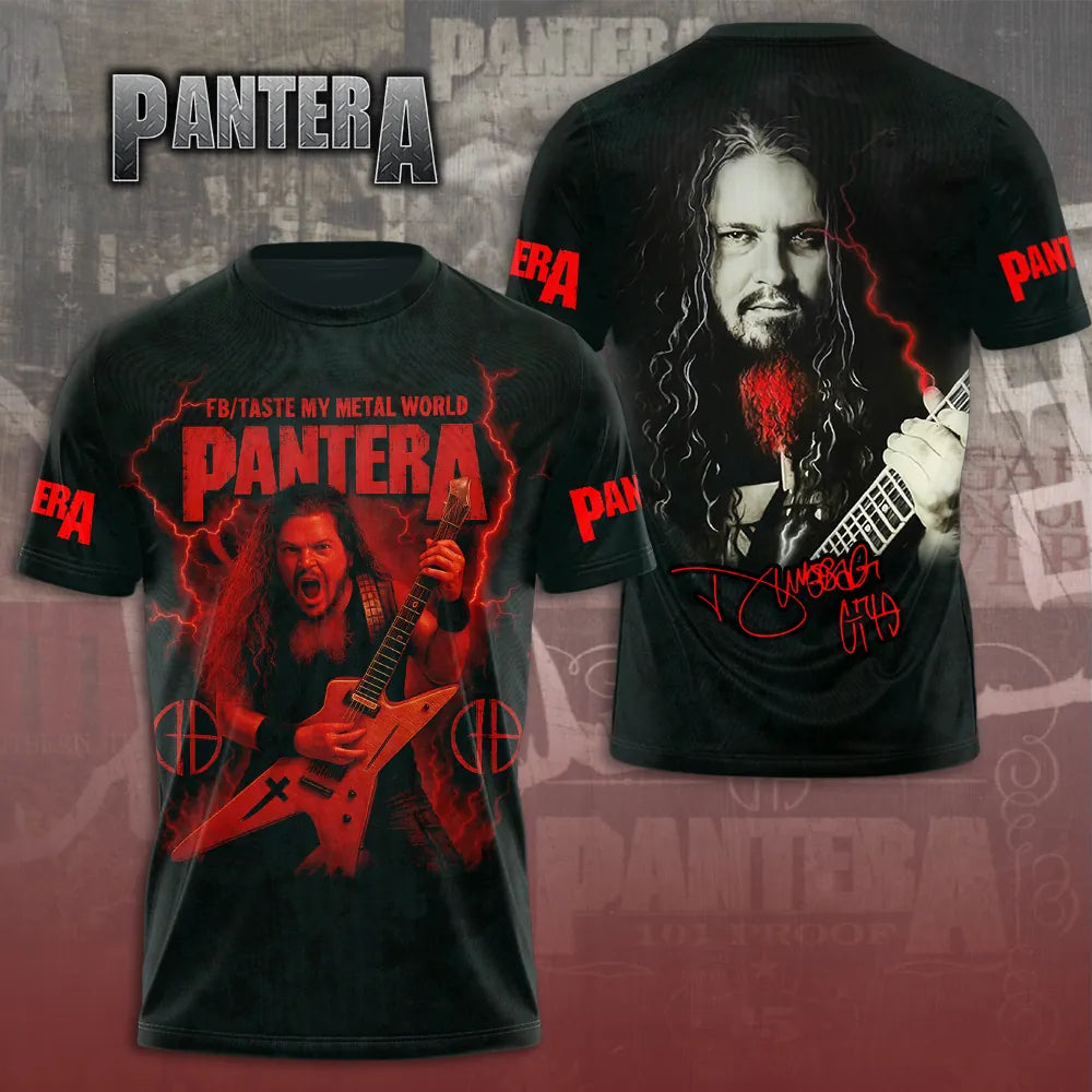 LIMITED EDITION - NEW CUSTOMIZED PANTERA T-SHIRT, HOODIE, ZIP HOODIE