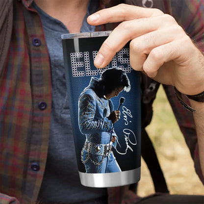 LIMITED EDITION - NEW CUSTOMIZED ELVIS PRESLEY TUMBLER CUP