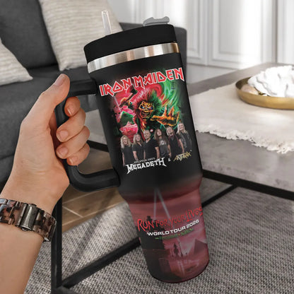 LIMITED EDITION - NEW CUSTOMIZED IRON MAIDEN TUMBLER CUP
