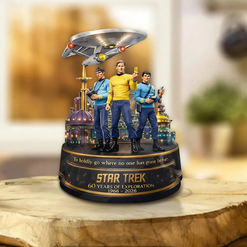 LIMITED EDITION - NEW CUSTOMIZED TREK ACRYLIC PLAQUE