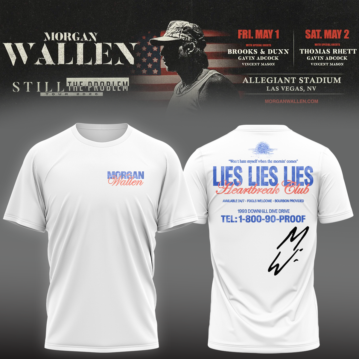 LIMITED EDITION - NEW CUSTOMIZED MORGAN WALLEN APPAREL