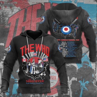 LIMITED EDITION - NEW CUSTOMIZED THE WHO T-SHIRT, HOODIE, ZIP HOODIE
