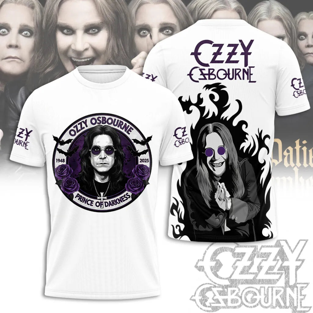 LIMITED EDITION - NEW CUSTOMIZED BLACK SABBATH x OZZY OSBOURNE T-SHIRT, HOODIE, ZIP HOODIE