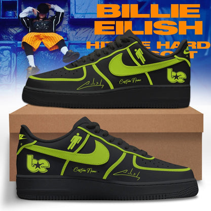 LIMITED EDITION - NEW CUSTOMIZED BILLIE EILISH AF1 SHOES