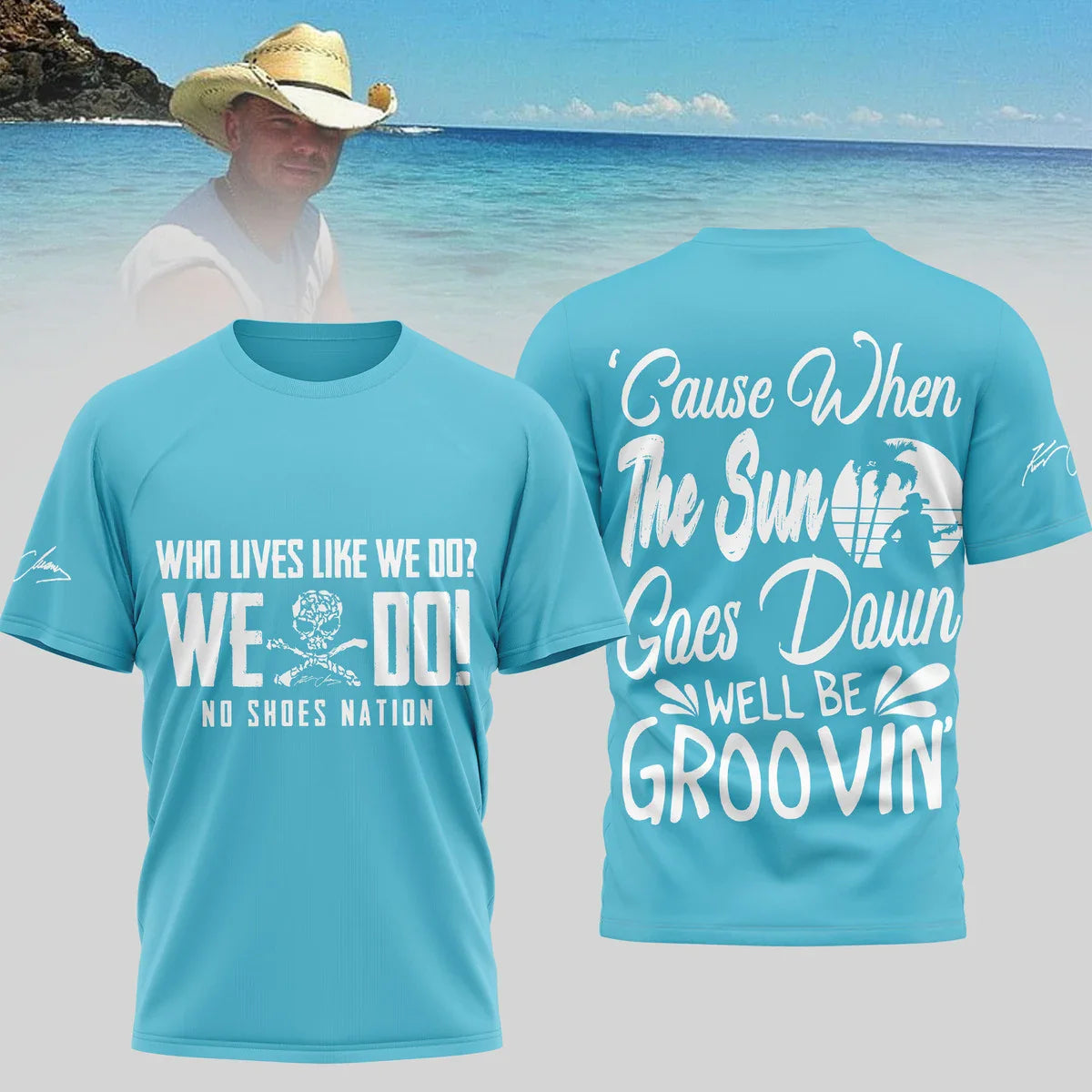 LIMITED EDITION - NEW CUSTOMIZED KENNY CHESNEY T-SHIRT, HOODIE, ZIP HOODIE
