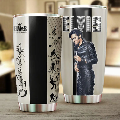 LIMITED EDITION - NEW CUSTOMIZED ELVIS PRESLEY TUMBLER CUP