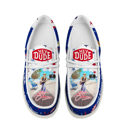 LIMITED EDITION - NEW CUSTOMIZED KENNY CHESNEY LOAFER SHOES