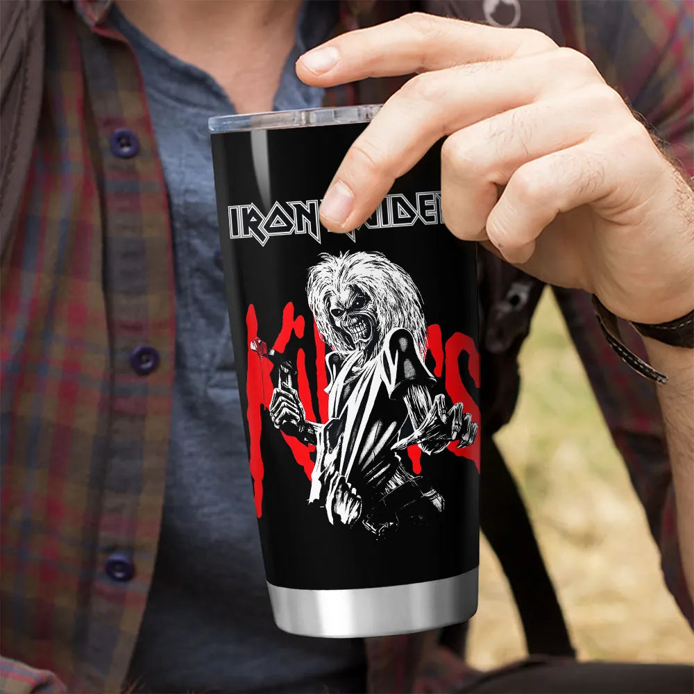 LIMITED EDITION - NEW CUSTOMIZED IRON MAIDEN TUMBLER CUP